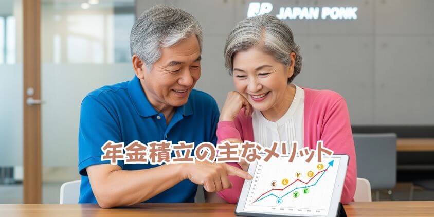 ゆうちょの年金積立を活用する利点
