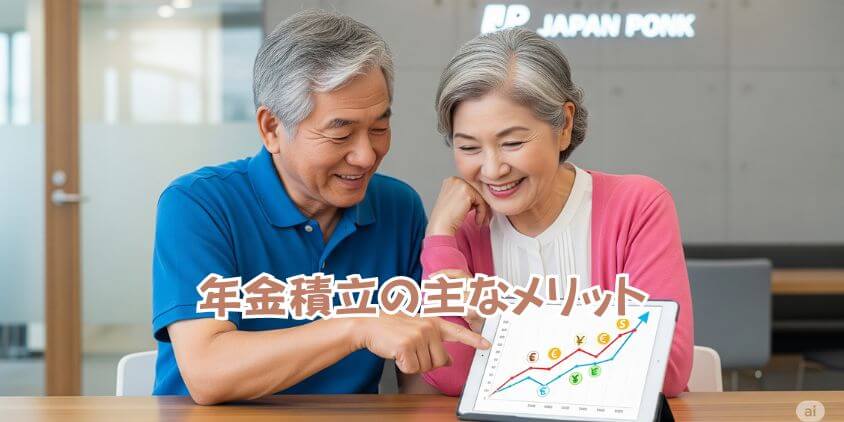 ゆうちょの年金積立を活用する利点