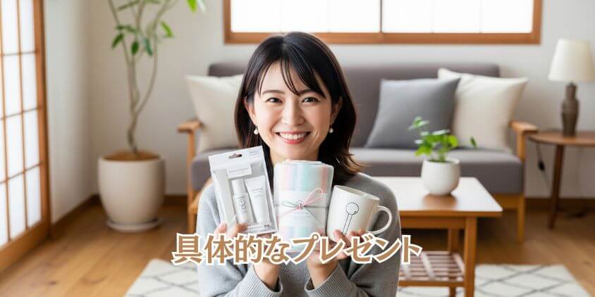妻が喜ぶ具体的なプレゼントの例を紹介