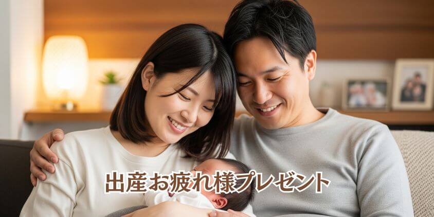 心から喜ばれる「出産お疲れ様」のプレゼントを妻へ