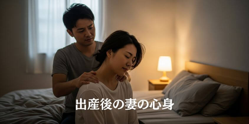 まずは「出産後の妻の心身」への配慮を