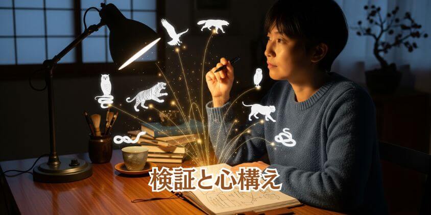 守護霊獣の調べ方を深める：検証と心構え