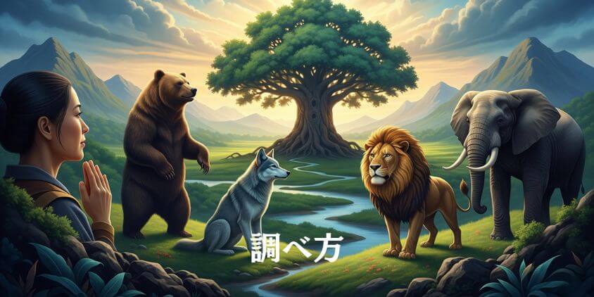 自分だけの「守護霊獣一覧」と調べ方