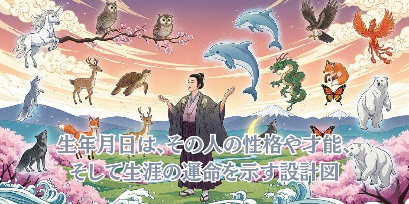 誕生日でわかる守護霊獣一覧の関係性