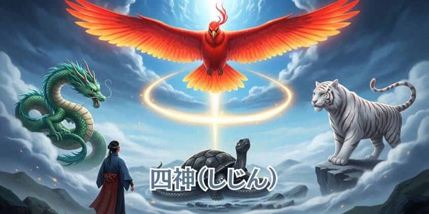 アジアの守護霊獣|中国の四神と朱雀