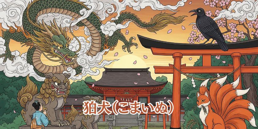 日本の伝承に登場する主な守護獣