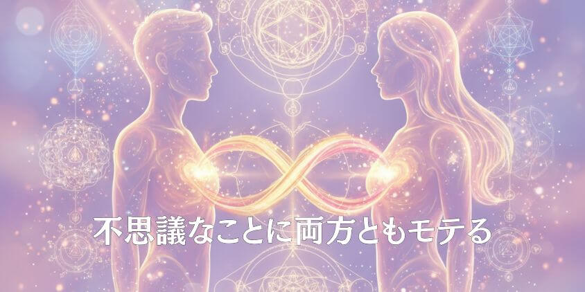 ツインレイがお互いにモテる理由とは