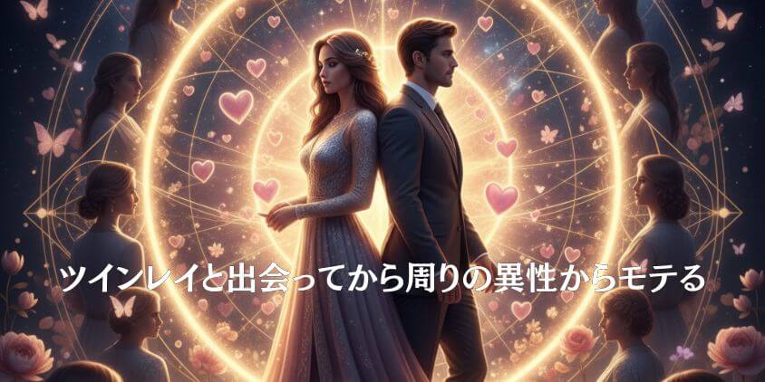 ツインレイはお互いモテる