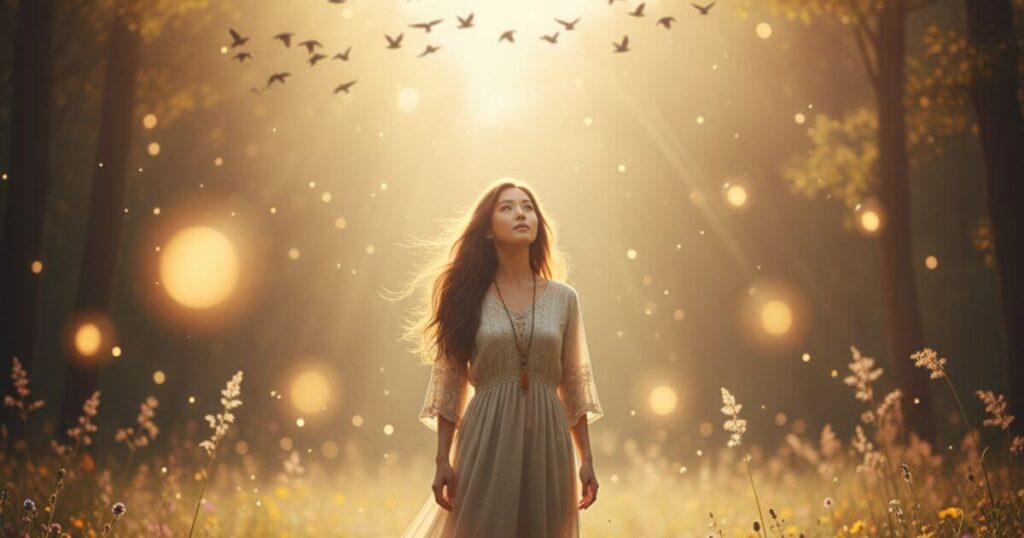 ツインレイとの再会の前兆を感じる希望に満ちた日本人女性