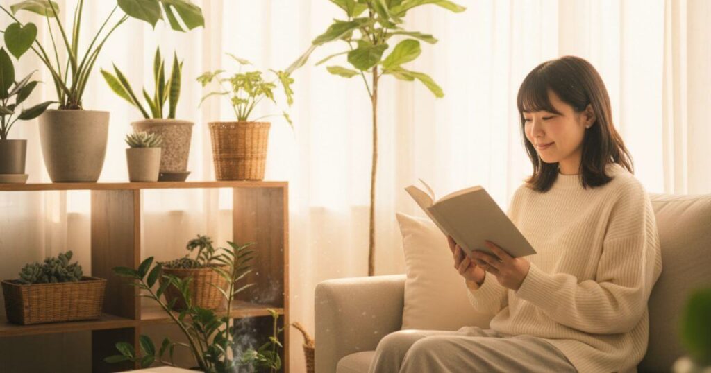 自分磨きと精神的自立に取り組むツインレイ女性の成長と前向きな姿勢