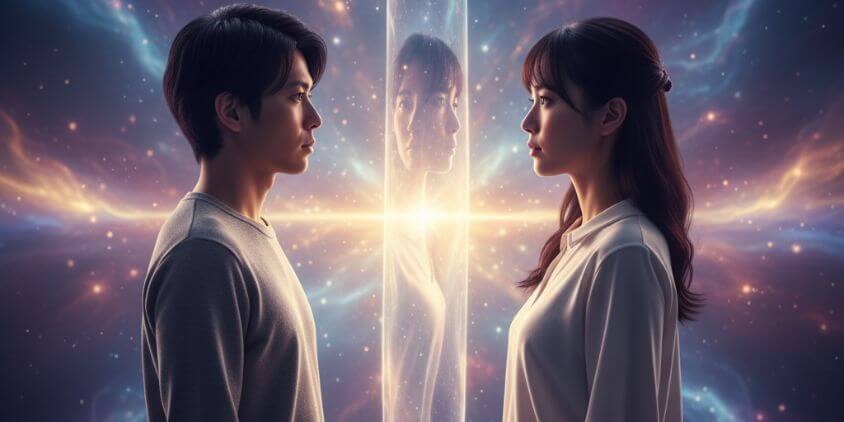 ツインレイが鏡として欠点を映し出す