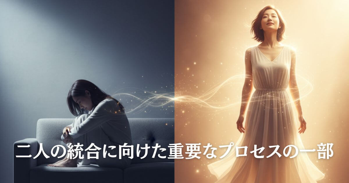 夕暮れ時の薄暗い現代的な日本のアパートで、ミニマリストなソファに座っている30代前半の日本人女性。感情的に疲れ果てた様子で膝を抱えており、柔らかな影がメランコリックな雰囲気を作り出している。部屋はシンプルで清潔、一つのランプからの控えめな暖かい照明。辛い待機期間における孤独と感情の麻痺を強調する構図。