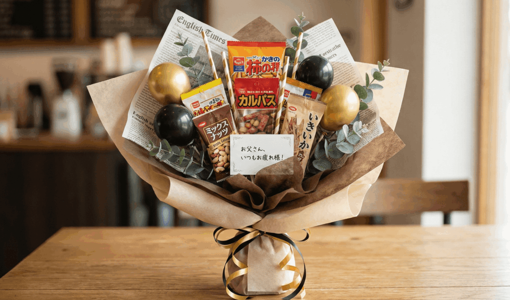 中高生に人気のおしゃれなお菓子ブーケ