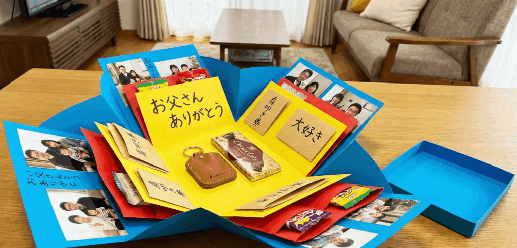 面白い仕掛けで驚かすサプライズボックス