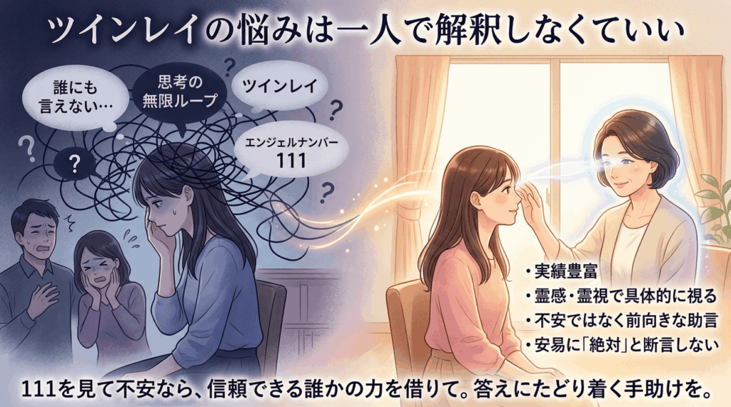 ツインレイの悩みは一人で解釈しなくていい