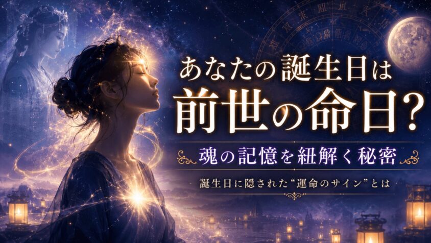 あなたの誕生日は前世の命日？ 魂の記憶を紐解く秘密