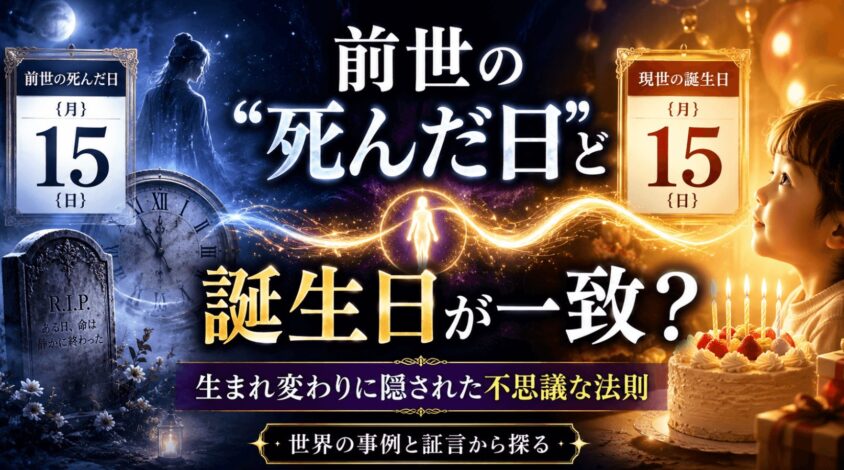 前世の「死んだ日」と誕生日が一致するケース