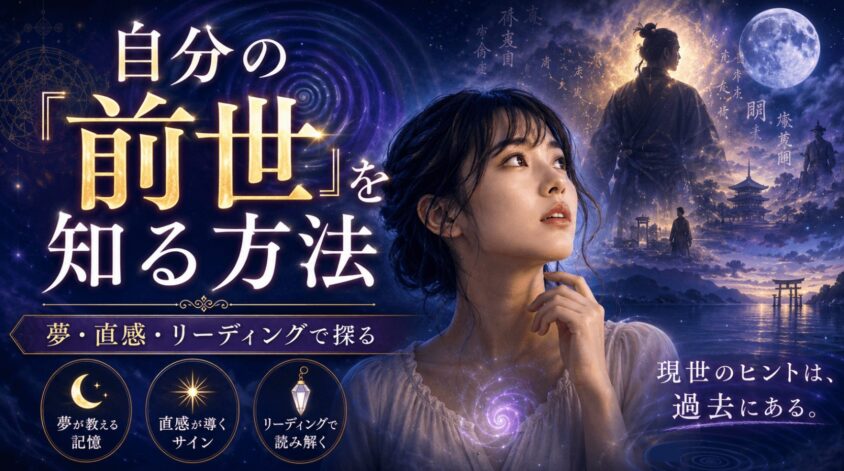 自分の「前世を」知る方法