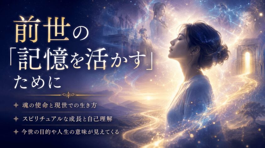 前世の「記憶を活かす」ために