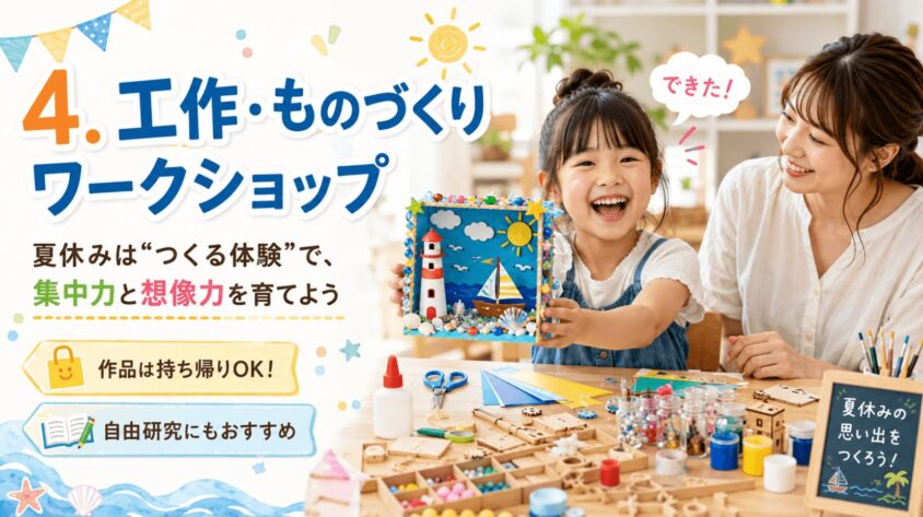 工作・ものづくりワークショップ