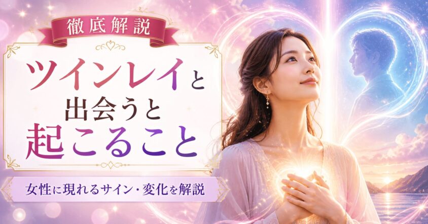 ツインレイと出会うと起こることとは？ 【女性に現れるサイン】や変化を徹底解説