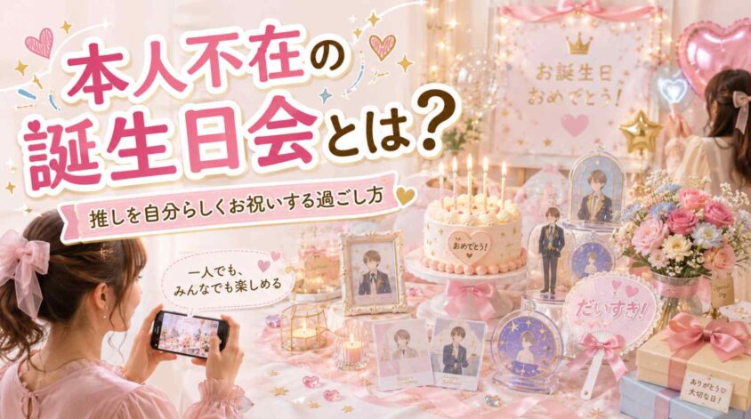 本人不在の誕生日会とは