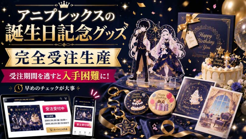 アニプレックスの誕生日記念グッズ